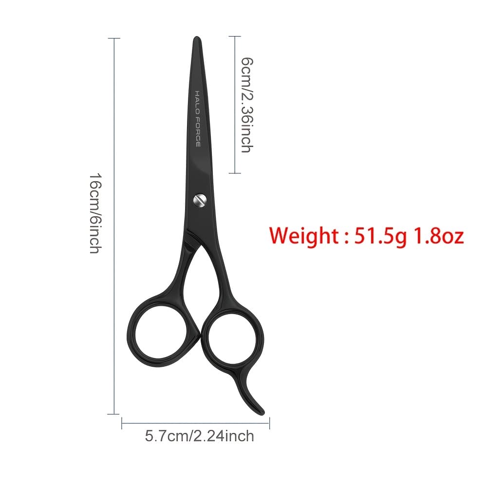 TEMU 1pc, 6 Inch Hairdressing Scissors Professional Barber Shears, Stainless Steel , Sharp Blade, Comfortable Grip, Suitable For Home, Salon Use