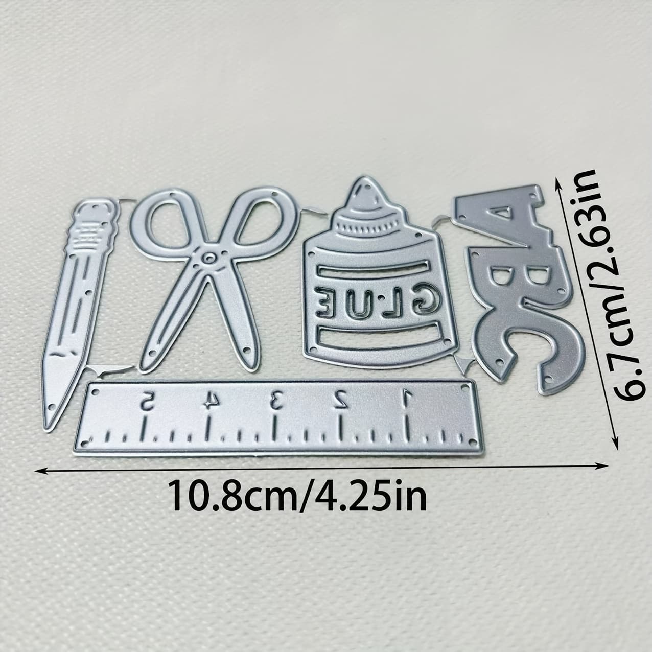 TEMU 1pc Of Metal Die Cutting Tools For Painting, Scrapbooking Embossing Stencils, Metal Cutting Dies For Handmade Greeting Cards, Tools For Making Gift Cards