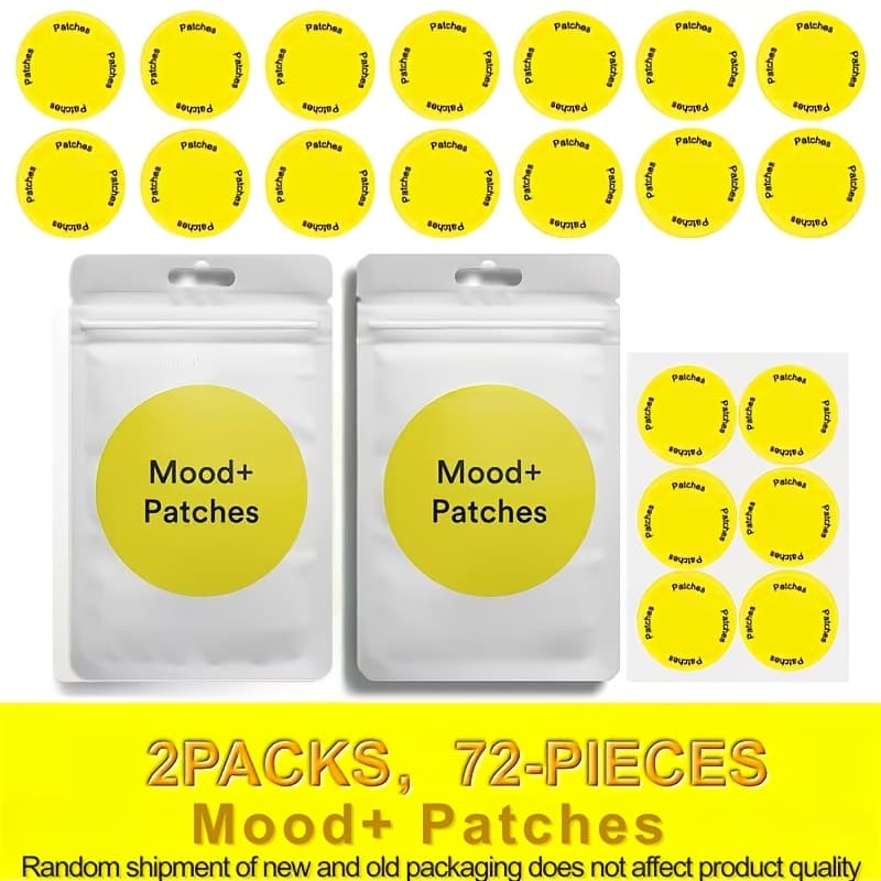 TEMU 107pcs/72pcs/35pcs Rhodiola Moxibustion Patches - Portable Patches Suitable For Daily Use And Travel