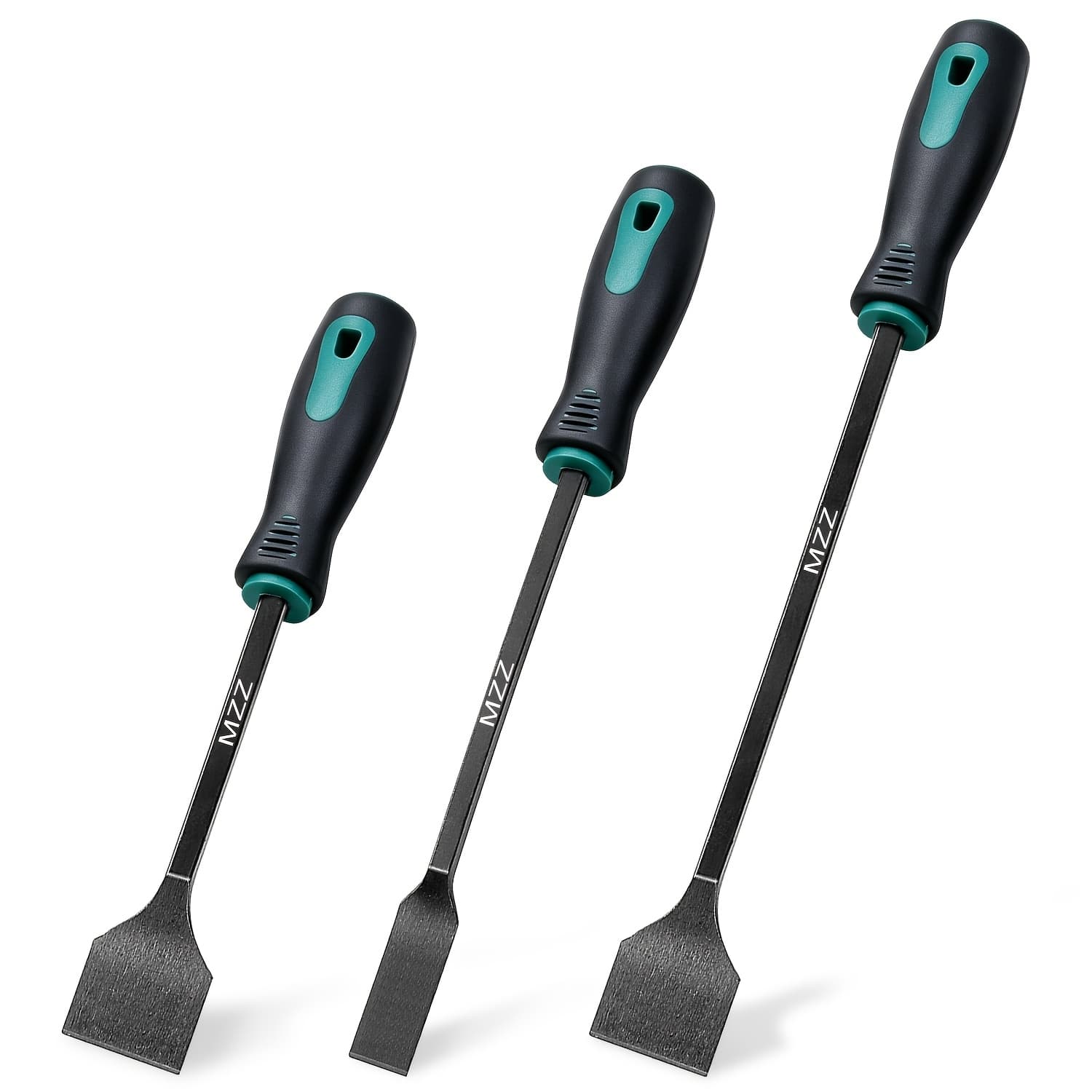 TEMU 3pcs Carbide Scraper Set, 8/10/12inch Scraper With Non-slip Rubber Handle For Remove Gaskets, Carbon And