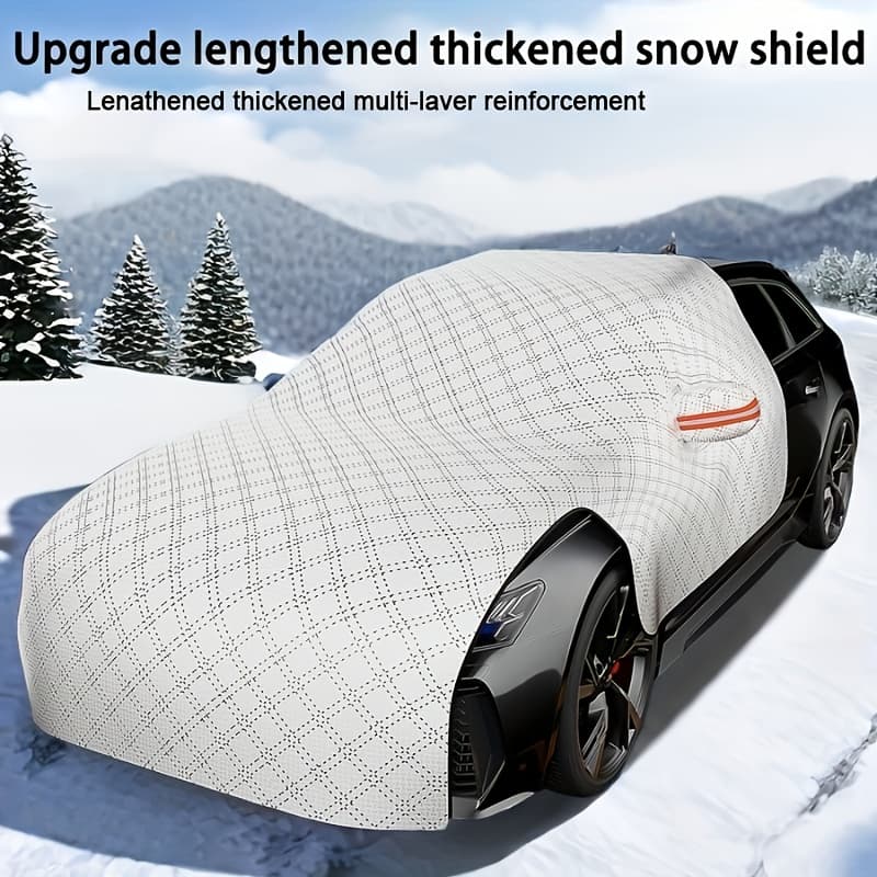 TEMU Universal Thickened Cover Cloth For Car Windshields, Against Snow, Frost, And Sun Throughout All