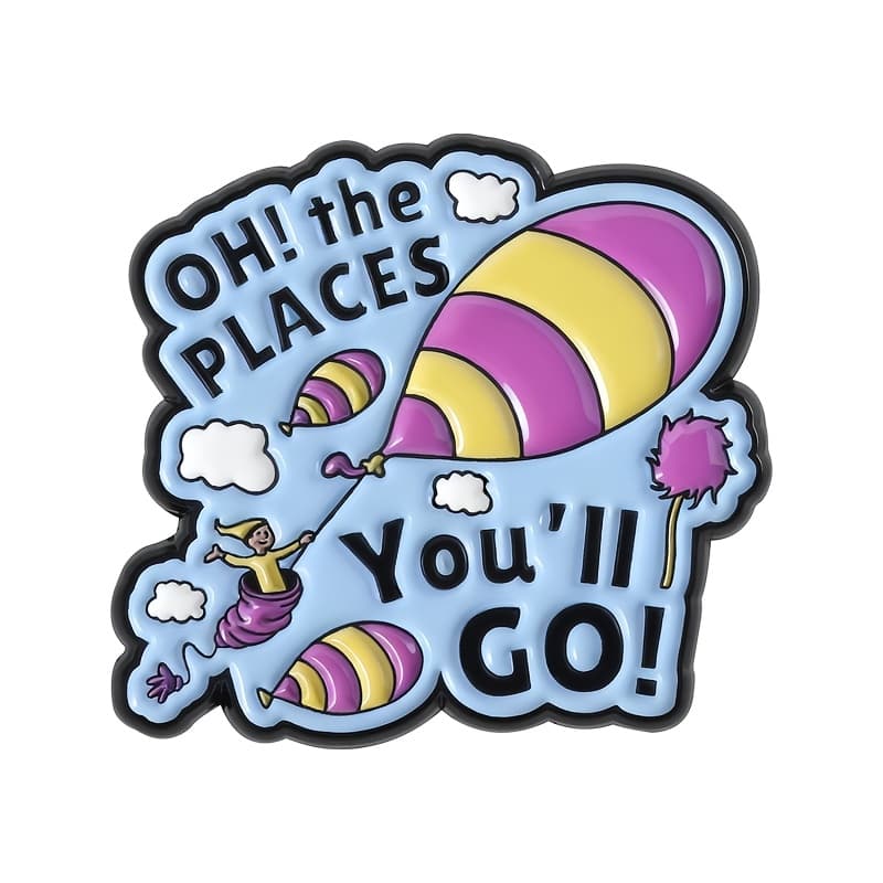 TEMU Cartoon Exquisite Brooch Badge, Clothing Backpack Accessories, Pin Drip Oil Chest Badge