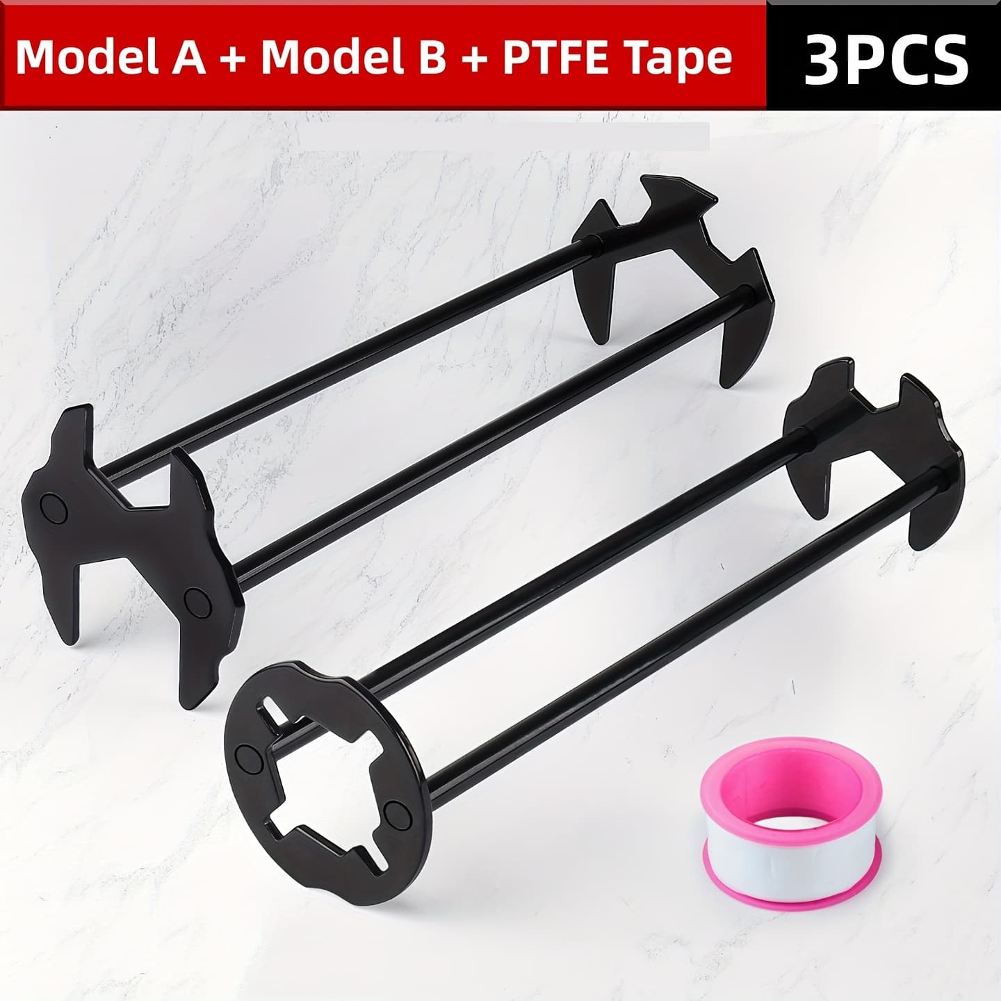 TEMU Multi-functional Bathroom Installation Wrench, Faucet Pipe Disassembly Tool, Kitchen Sink Repair Tool, Style A/b, Pipe Angle Valve Faucet Disassembly Socket Tightening Tool