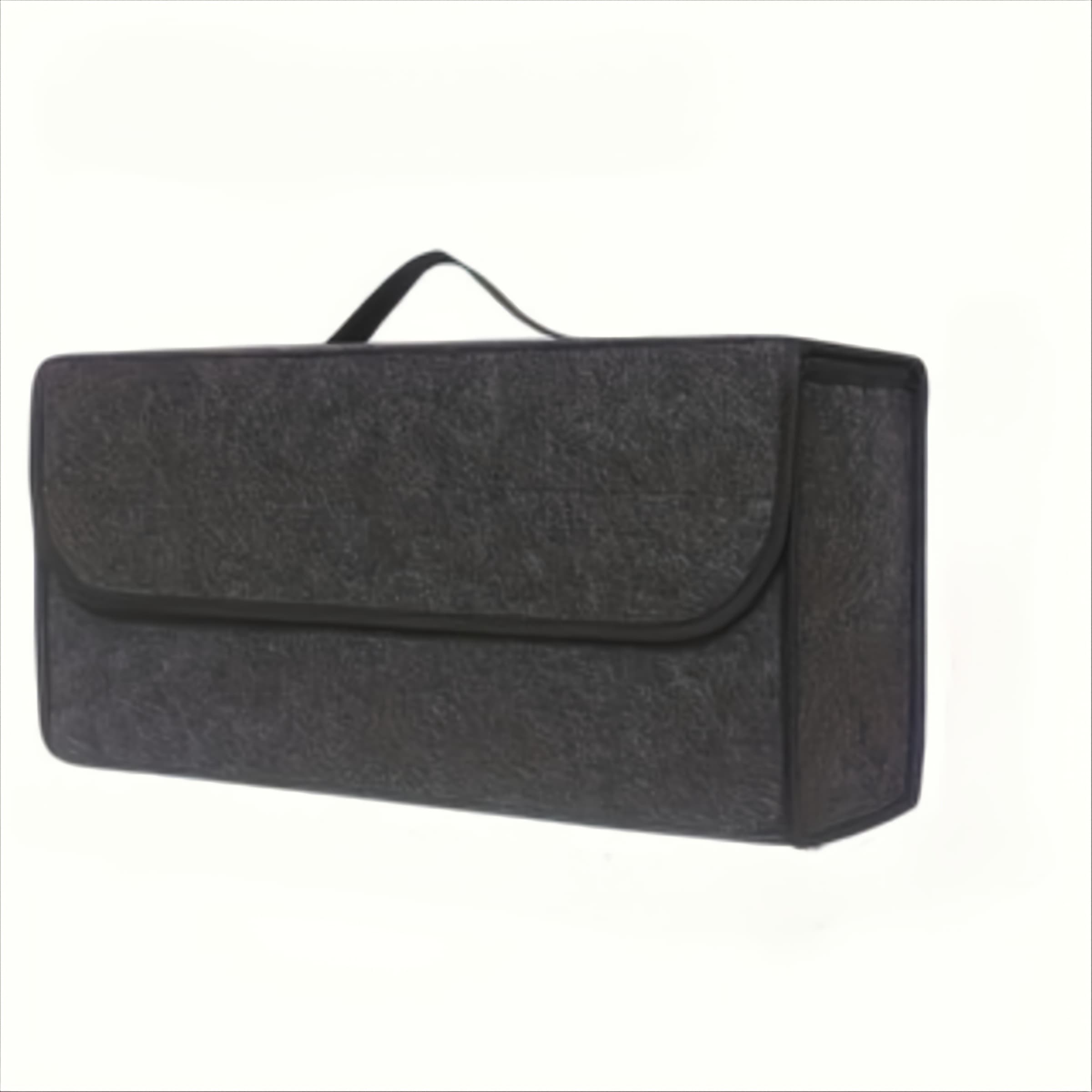 TEMU Trunk Organizer Pro Large Pocket Foldable Storage Box With Ergonomic Handles - Suitable For Heavy-duty Vehicle Storage Boxes In Suvs, Sedans, And Trucks. Empty Time And Leveling