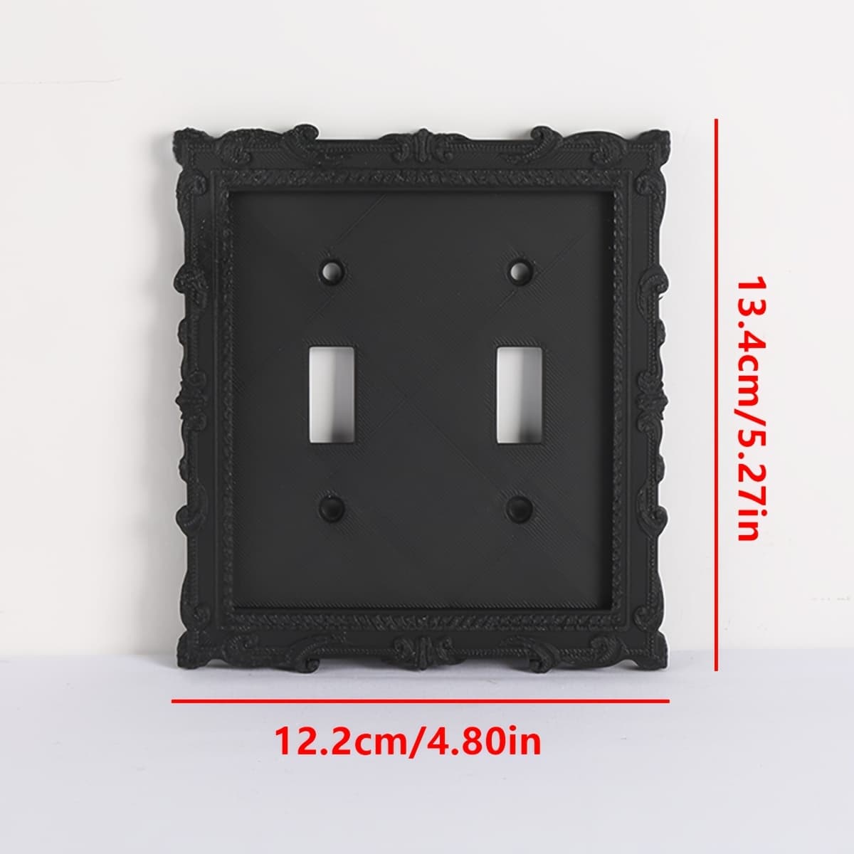 TEMU 1pc A Style Wall Plate Cover For Switches, A Decorative Light Switch Cover Suitable For The Kitchen, Bathroom, Bedroom, And Living Room - Does Not Power, Includes Screws For Installation