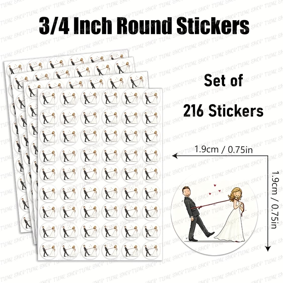 TEMU 216pcs, Bride And Groom Pulling Rope Chocolate Stickers Anniversary Stickers, Wedding Anniversary Party Favors, Candy And Envelopes