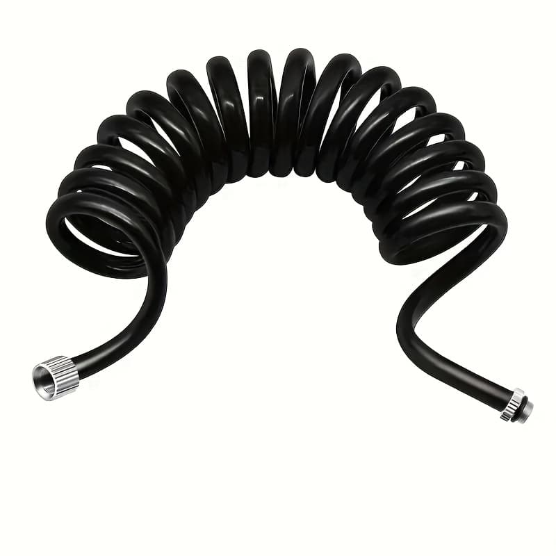 TEMU Flexible Spray Gun Hose - M7 Threaded Connector, Plastic Spray Tube For Easy Positioning And Single-action Operation