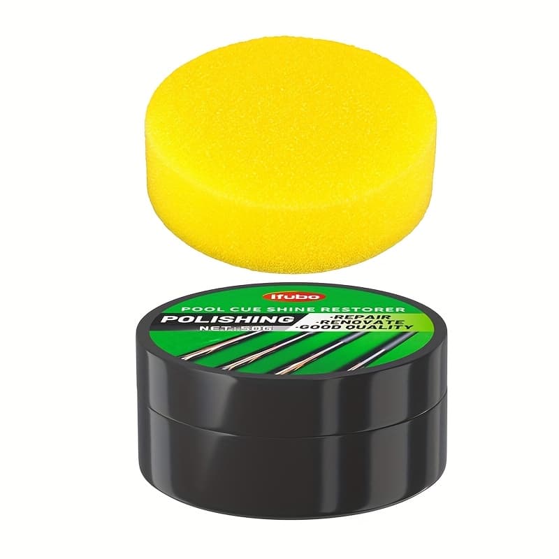 TEMU Billiard Cues Maintenance Oil- Polishing Wax, Anti-cracking Deformation Lubrication, Care Black 8-pole Glazing Wax, Suitable For All Kinds Of Cues Glazing Nourishment