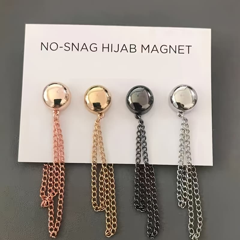 TEMU 10pcs Magnetic Clothing Clips Multifunctional Magnetic Strength Button Clip Pin Clip Suitable For Clothing Accessories