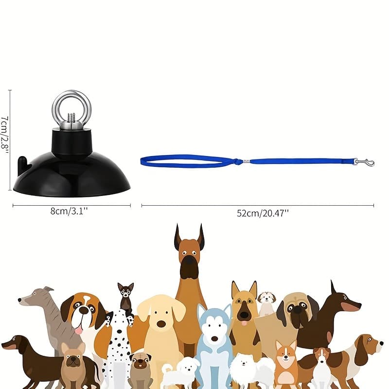 TEMU A Set Of Suction Cup Restraints For Dog Bathing, Designed For Grooming Tubs To Secure Pets During Baths - Suitable For Cats And Dogs Of All Sizes