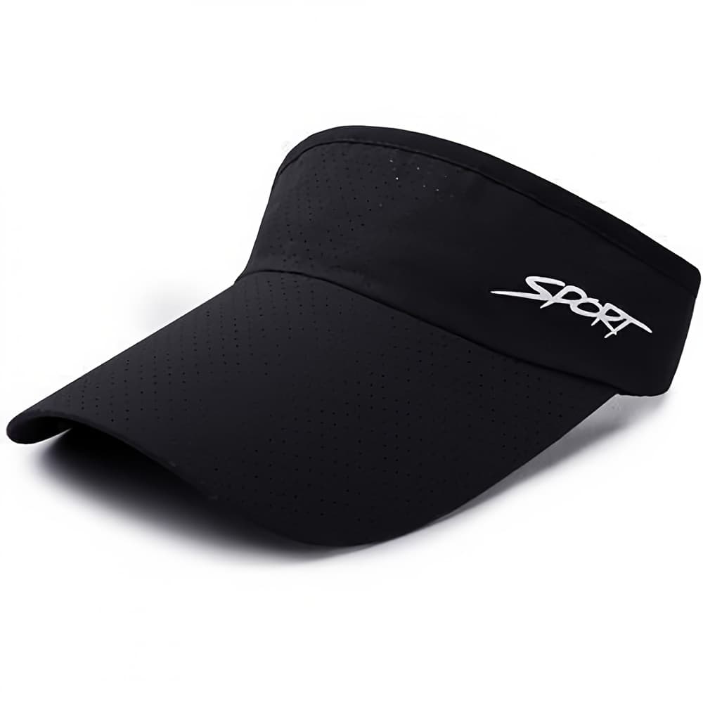 TEMU Sporty Outdoor Visor Hat For Women, Marathon , Quick- Hat, Sun Visor, Tennis , Topless Sun Hat For Men, Hat, In Rose Pink, Gray, Beige, Blue, And Black