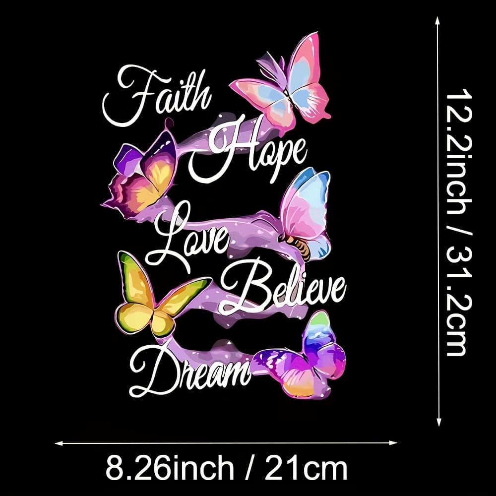 TEMU 6pcs Iron-on Heat Transfer Applique Patches Set For , T-shirts, Jeans, Backpacks – Vibrant Graphic Designs, Cartoon Theme Decorative Transfers