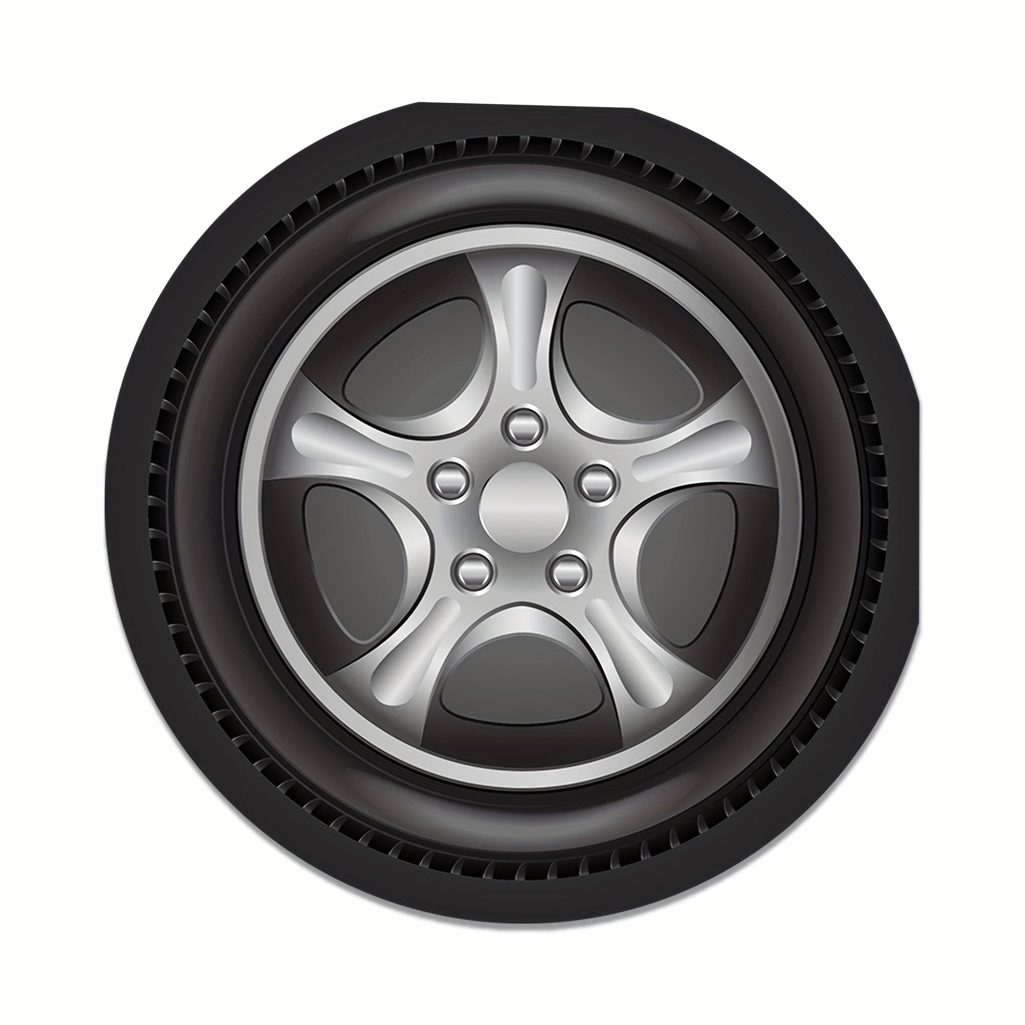 TEMU 20pcs/set Irregular Tire Paper Napkins Cartoon Party Holiday Tableware Party Gathering Napkins Car Tire Napkin Paper