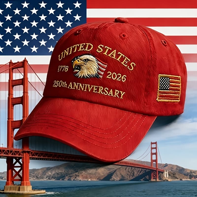 TEMU 1pc 1pcs American 250-year Commemorative Baseball With Embroidered Bald Eagle & Statue Of Suitable For History , Police , - 1776-2026 Date, Unisex Gift For Men And Women