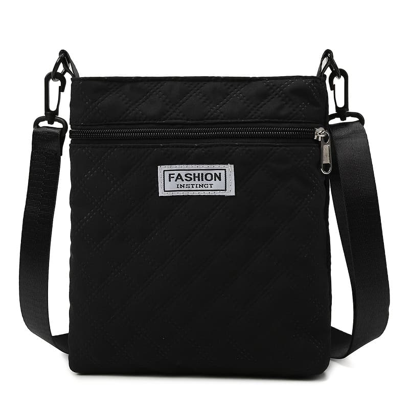 TEMU 1pc Fashionable Easy And Niche Design Diamond-patterned Bag For Women, New Single-shoulder Crossbody Bag, Handbag, Suitable For Carrying Items During Daily , And An Item For Travel And Leisure