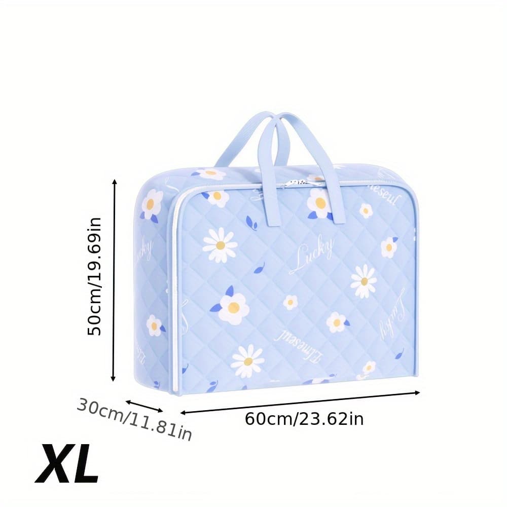 TEMU Moving Bag Storage Bag Quilt Organizer Bag Luggage Bag Moisture-proof Dorm Home Quilt Bag Clothes Bedding Packing Bag