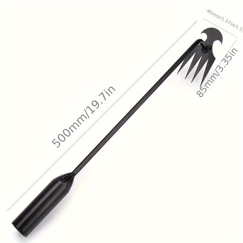 TEMU 50cm Weeding Tools Gardening Long Handle Garden Weeding Tools Suitable For Courtyard Garden Farmshand Weeder Tool