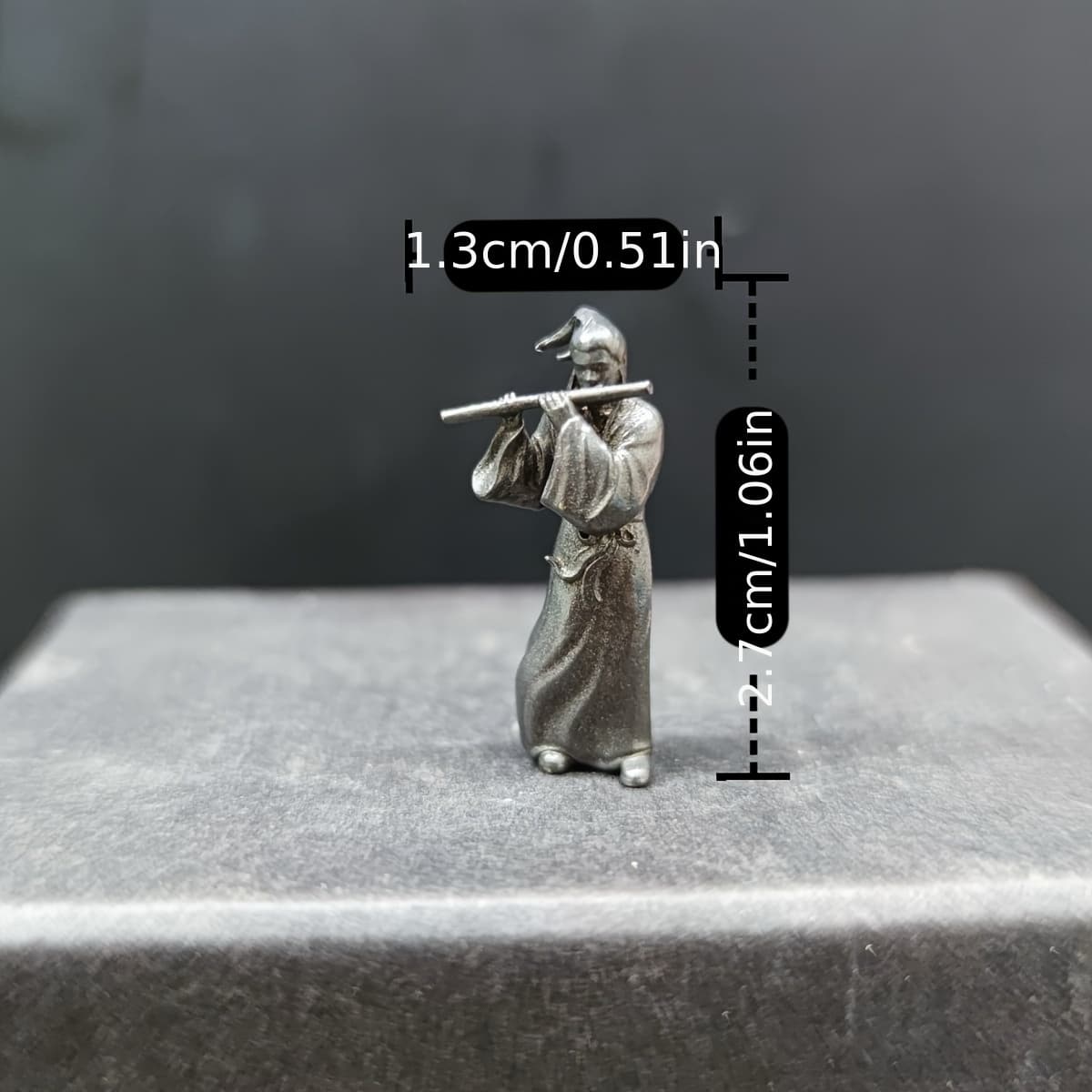 TEMU Brass An Standing Posture Han Where To Find A In The World Micro Landscape Bonsai Decoration