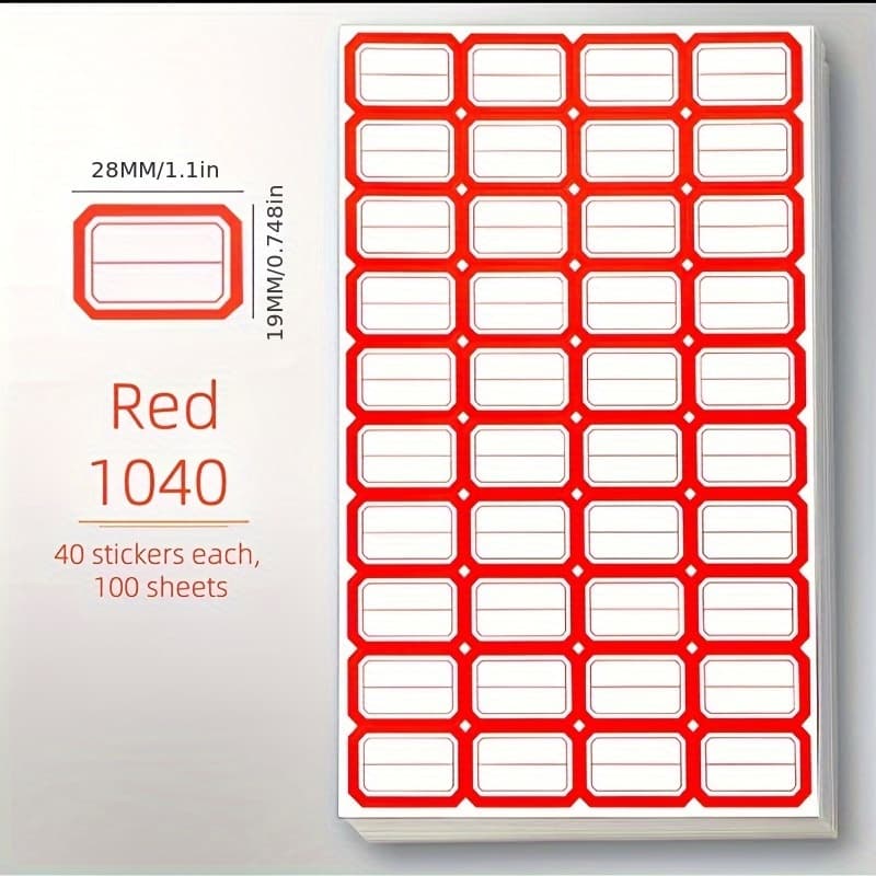 TEMU 400 Label Stickers, Party Decorations, Wedding Gifts, Storage Boxes, Halloween Decorations, Adhesive Labels, Name Tags, Office Supplies