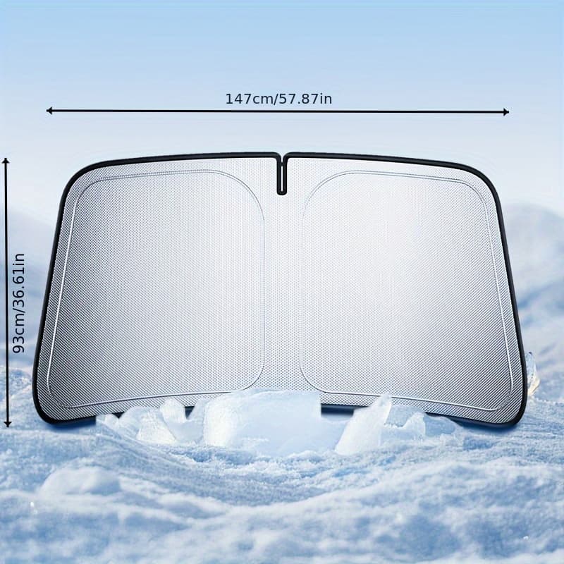 TEMU New Heavy-duty Crystal Sunshade For /3/x/y With Thickness