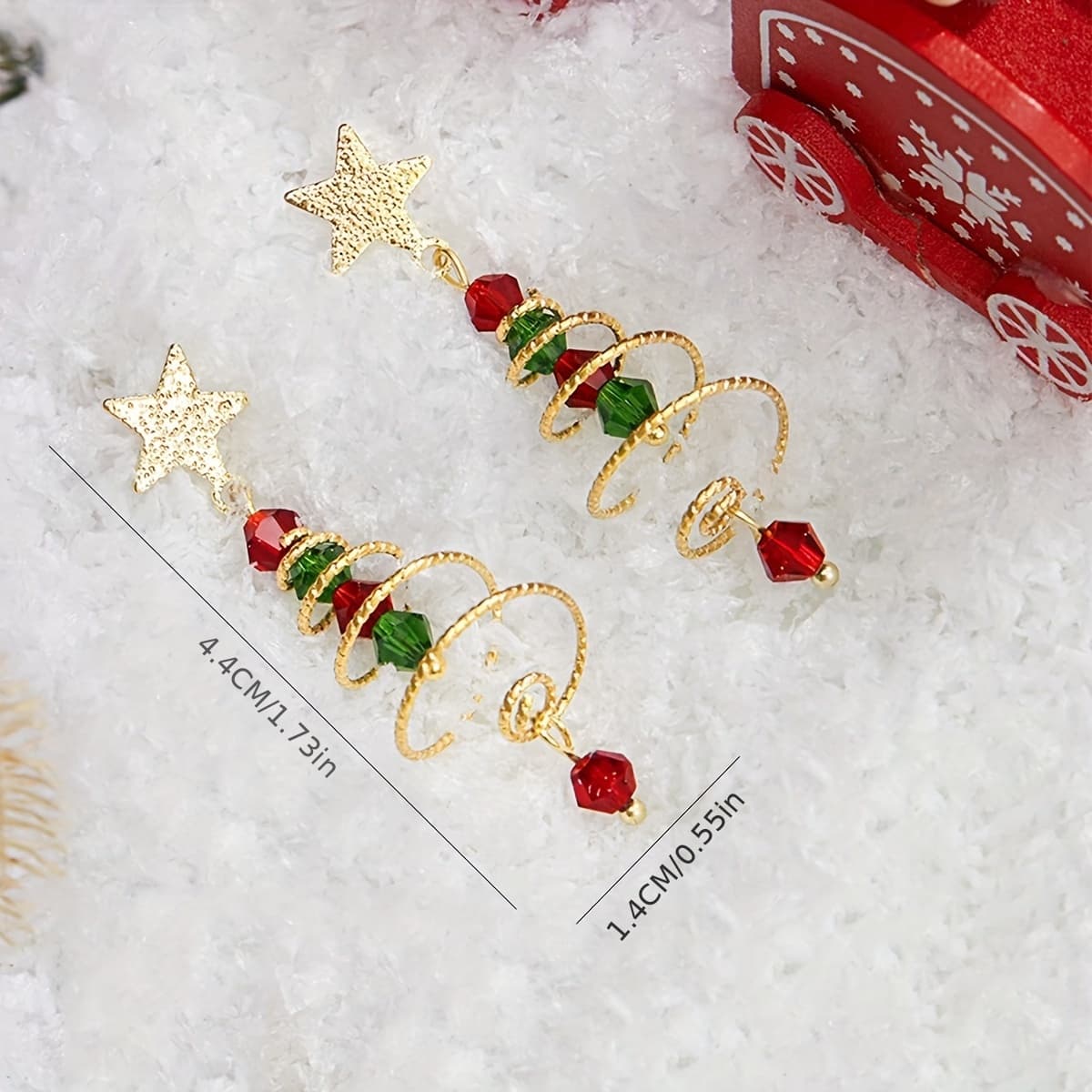 TEMU 1-pair Cute Star Earrings Compatible For - Korean-style Star Studs, Minimalist For - Wear, Daily Outfits & Lunar New Year Gifts, Women' Accessories (no Plating, Comfortable)