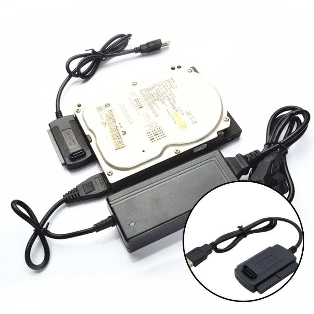 TEMU Usb To Ide 2.0 Adapter Converter Cable For 2.5 3.5 Sata Hard Drive St Z8g9
