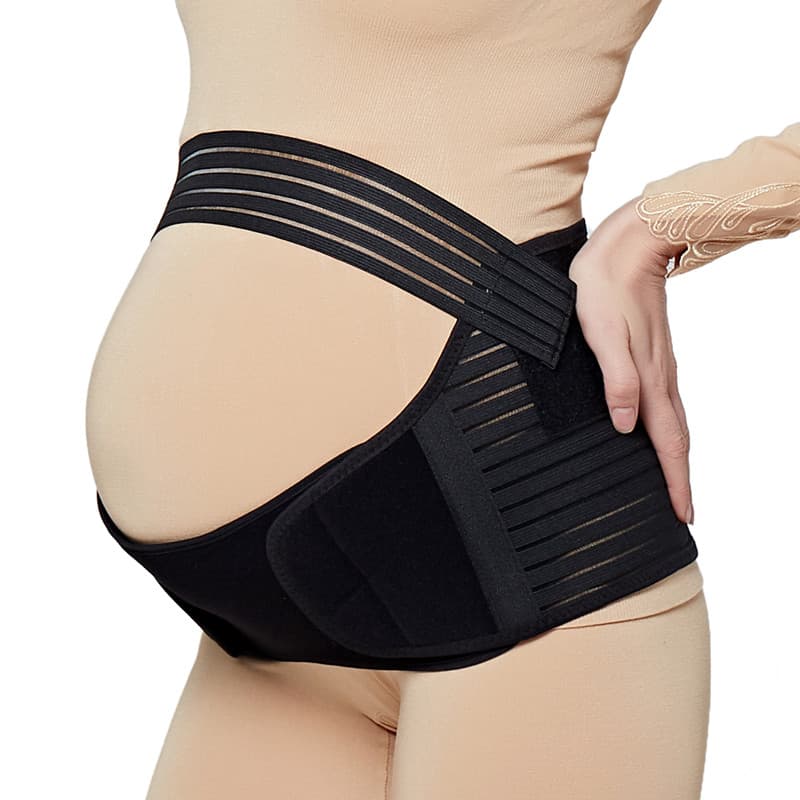 TEMU Maternity Belly Support Belt, And Remove, Lumbar Support, Adjustable Double Pregnancy Waist Belt, Belly Protection For Safe Pregnancy