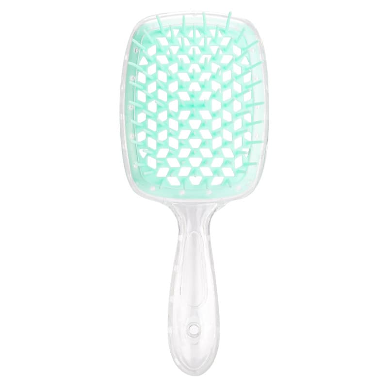 TEMU Hollow Mesh Comb For Wet And Dry Use, Scalp Massaging Hair Brush, Salon Hairdressing Tool, Head Massager Comb