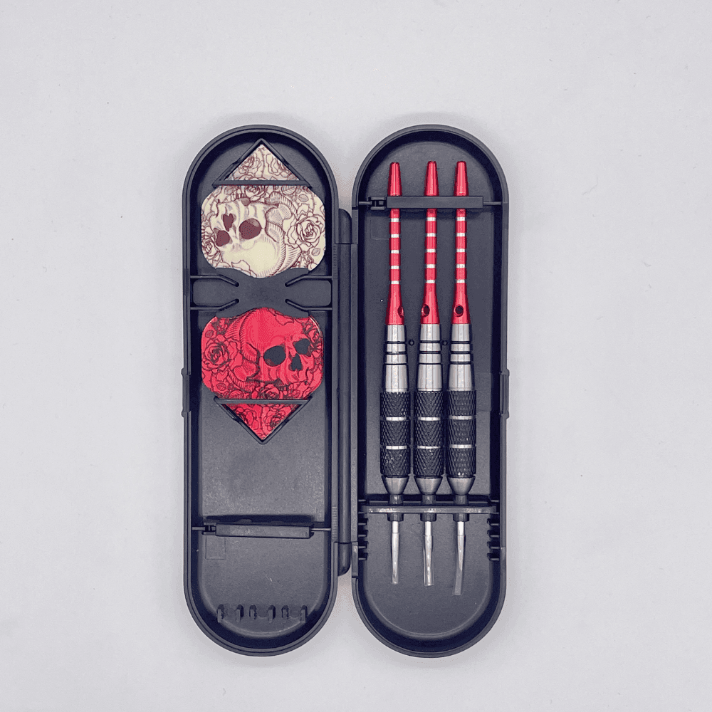 TEMU 3pcs Professional Aluminum Alloy Darts Set - Stainless Steel Needles - Family , Entertainment Parties & Bar Games!