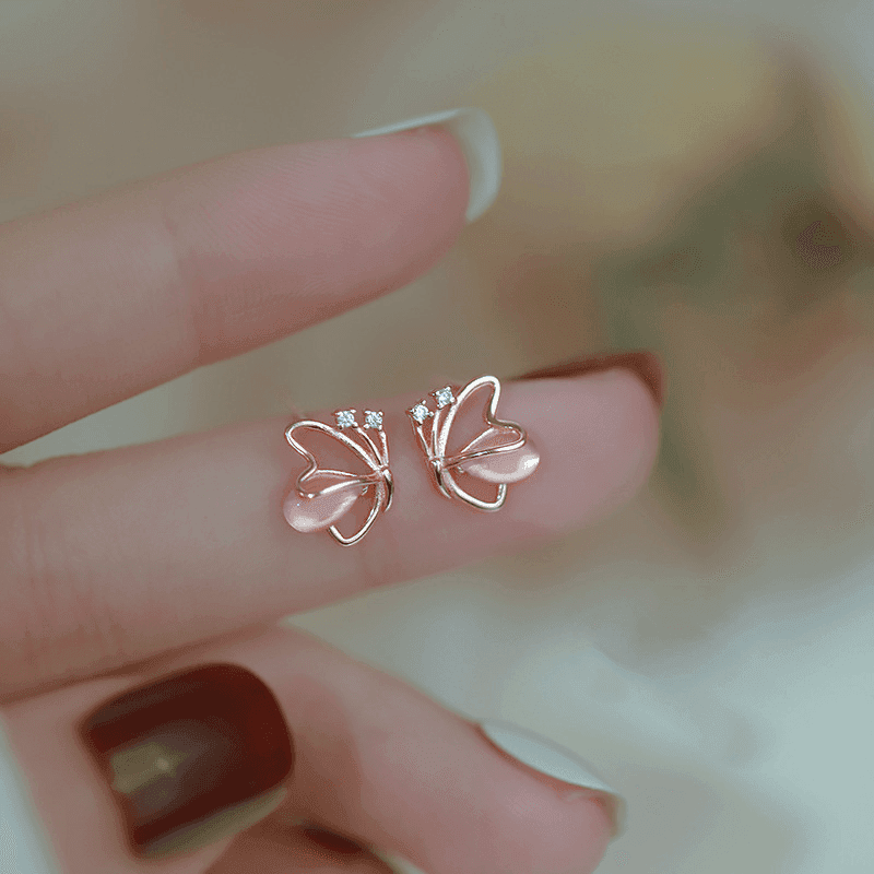 TEMU Shiny Earrings - Minimalist Party & Everyday Jewelry Suitable For Christmas, Birthday Gifts, Wedding & Anniversary - Elegant Studs With Comfortable Wear