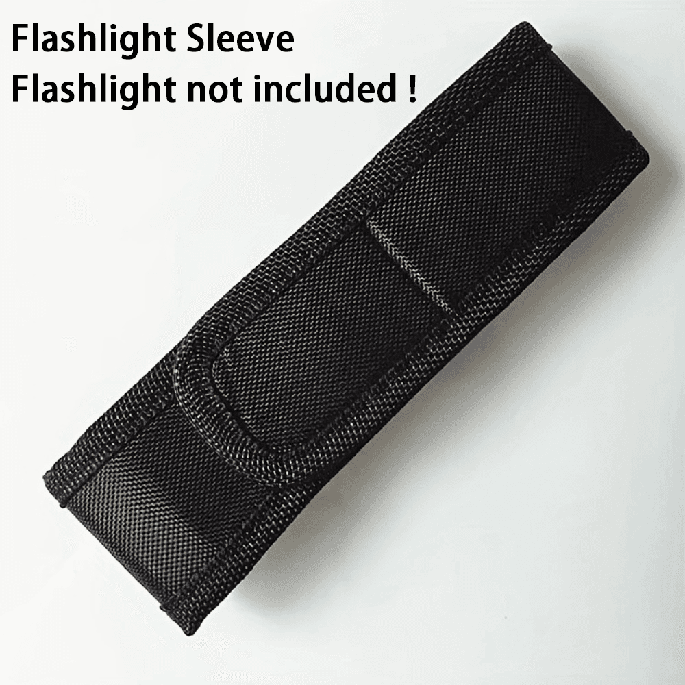 TEMU 1pc Flashlight Waist Pack: Flashlight Organizer Pouch That Attached To Your Belt For To Your Flashlight, Perfect For Outdoor Camping And Hiking!