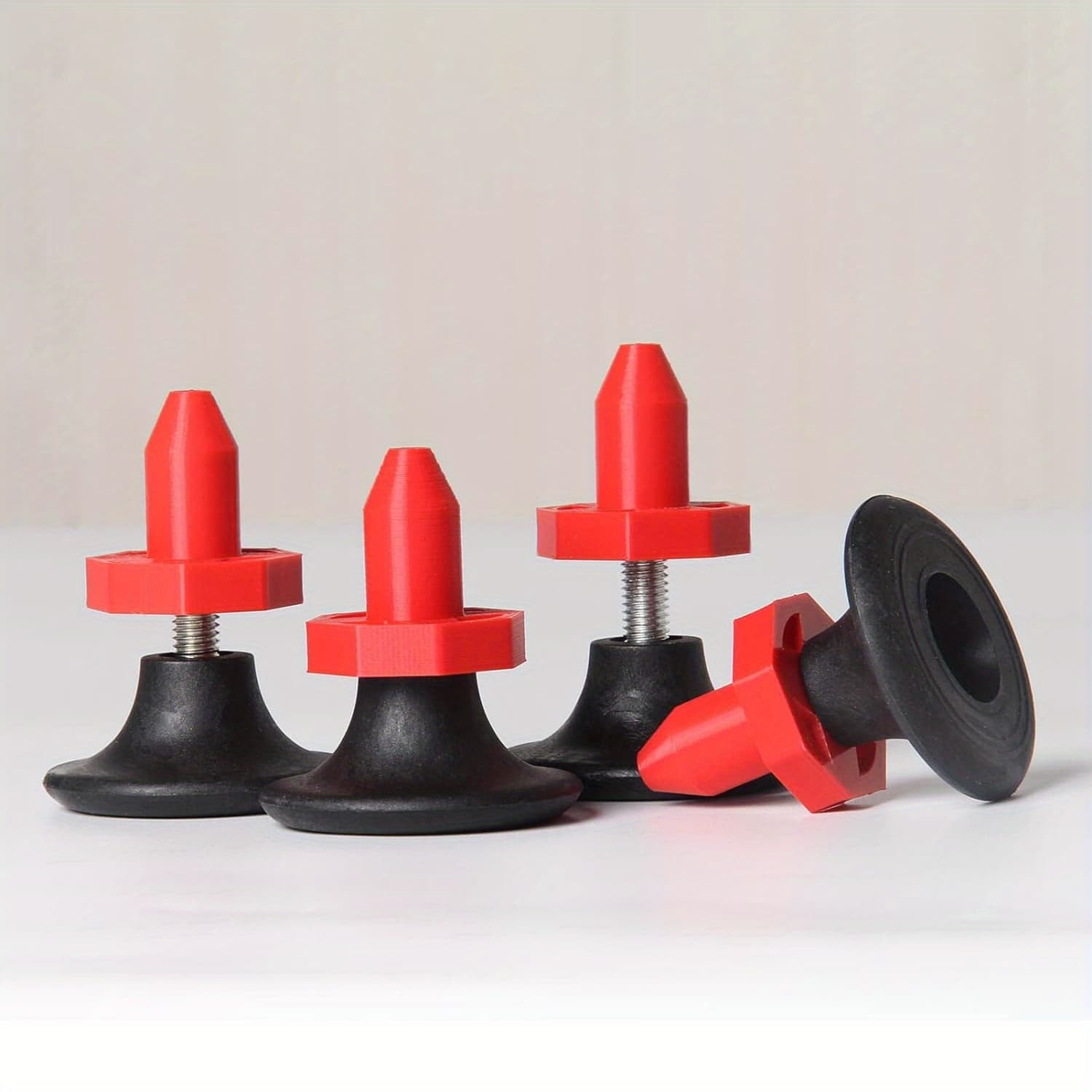 TEMU Adjustable Canvas Support Stands For Acrylic And Epoxy Pouring Paint, Cabinet Door Elevated And Canvas Feet Risers For Paint Clean (4pcs)