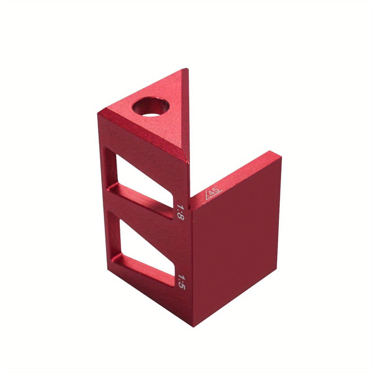 TEMU Woodworking Square For , Featuring A Dovetail Jig Made Of Aluminum Alloy, A Ruler For Scribing, And A Multifunctional Marking Gauge For 45 And 90-degree , Ideal For Carpentry