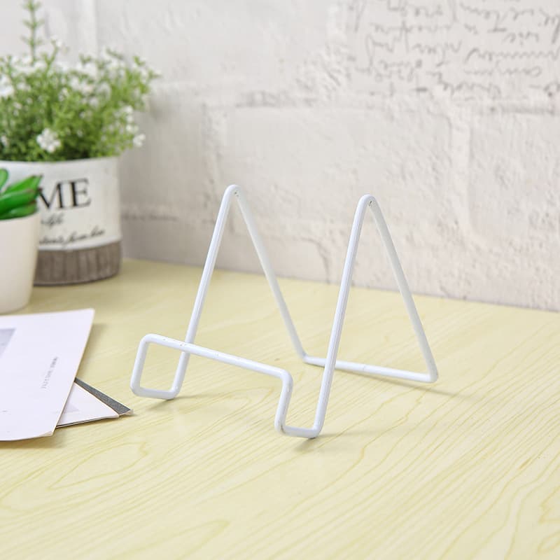 TEMU 1pc Metal Plate Medal Album Photo Frame Crafts Decoration Floor Stand Storage Display Stand Bracket Base Table