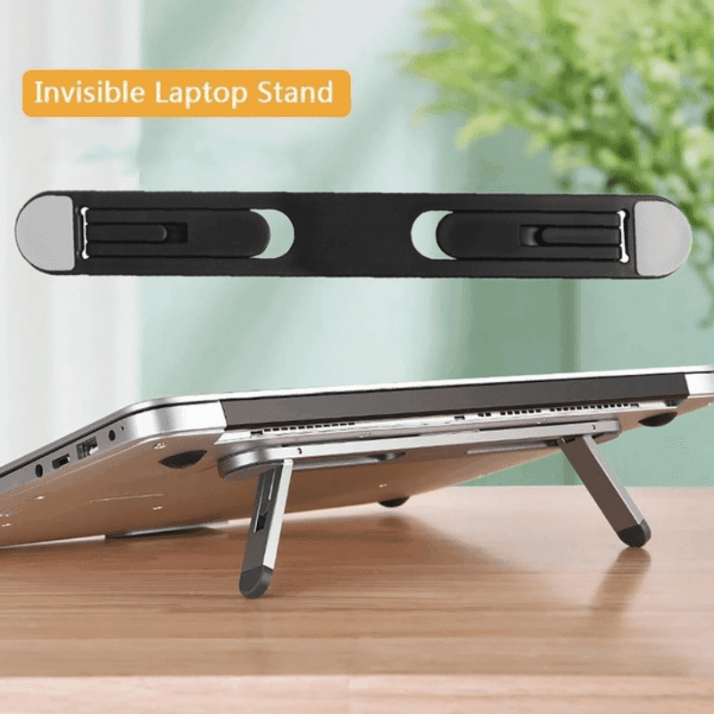 TEMU Laptop Setup With This Portable, Foldable, Adjustable Laptop Stand For Office!