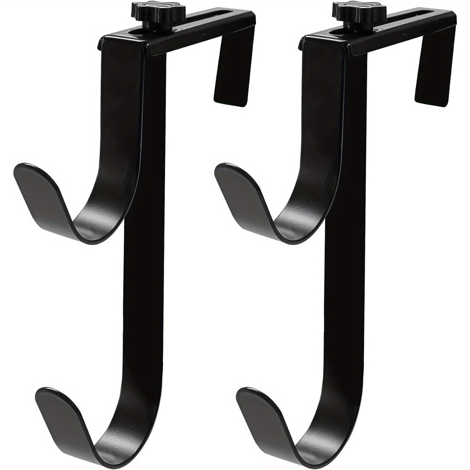 TEMU Versatile Aluminum Hangers For Pool Poles, Featuring Hooks For Pool Fences, A Set Of 2 Heavy-duty Hooks Designed For And Skimmers