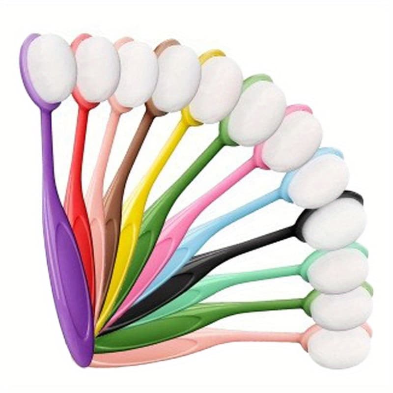 TEMU 12pcs Blending Brush Set - , Painting & Stencil Tools For Scrapbooking, Cardmaking &