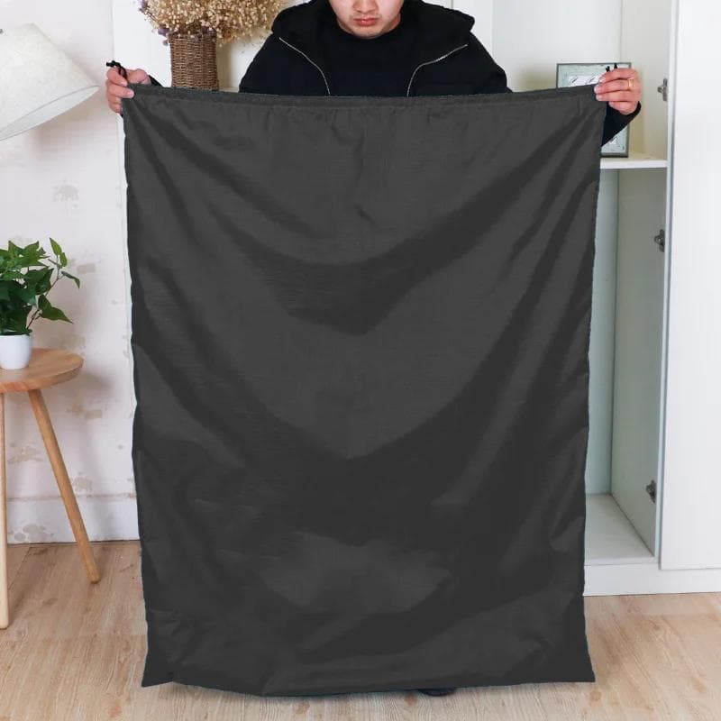 TEMU Drawstring Storage Bags, Super Large Capacity, Sturdy, Home Organizer, Big Size, Grocery Dust Bag For Bedding