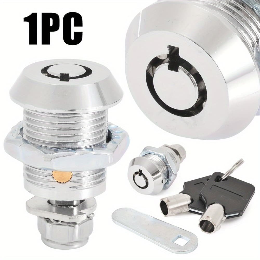 TEMU A Set Of Locks For A Cylinder Cupboard Drawer, Designed For Security
