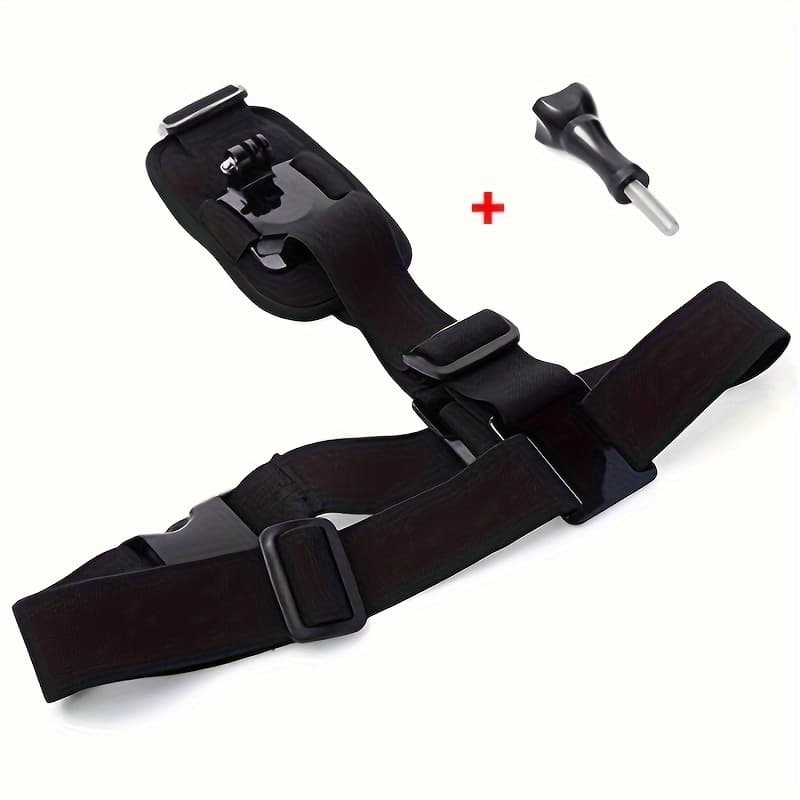 TEMU Secure Adjustable Chest & Shoulder | Universal Support For & | Stable, Comfortable Adventure Filming
