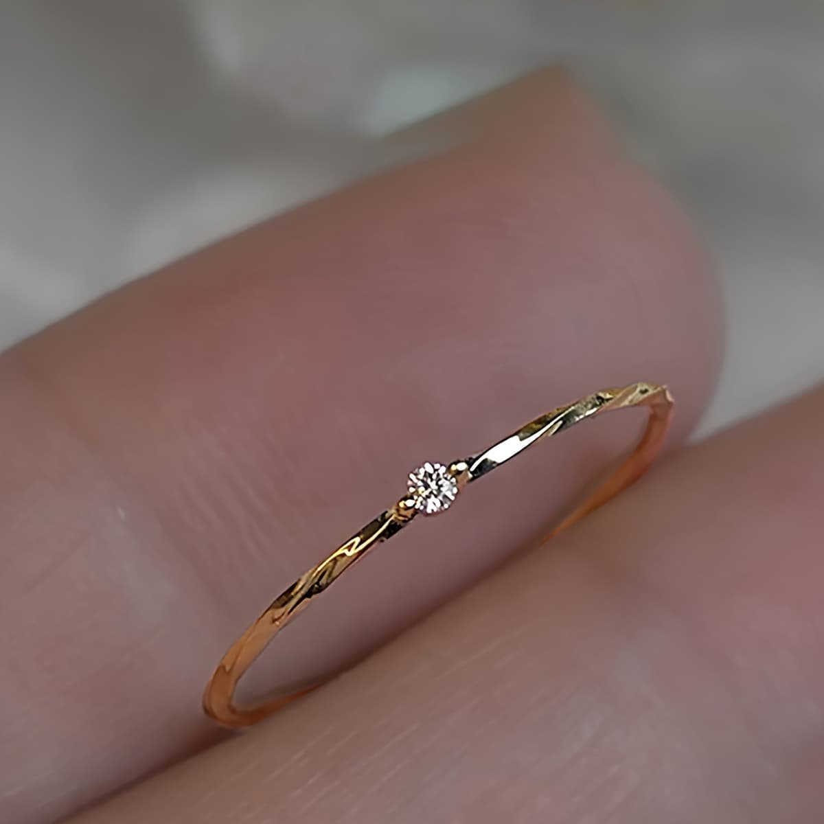 TEMU 1pc Copper Ring Shining Zirconia Symbol Of And Daily Outfits Party Decor High Quality Gift For Female
