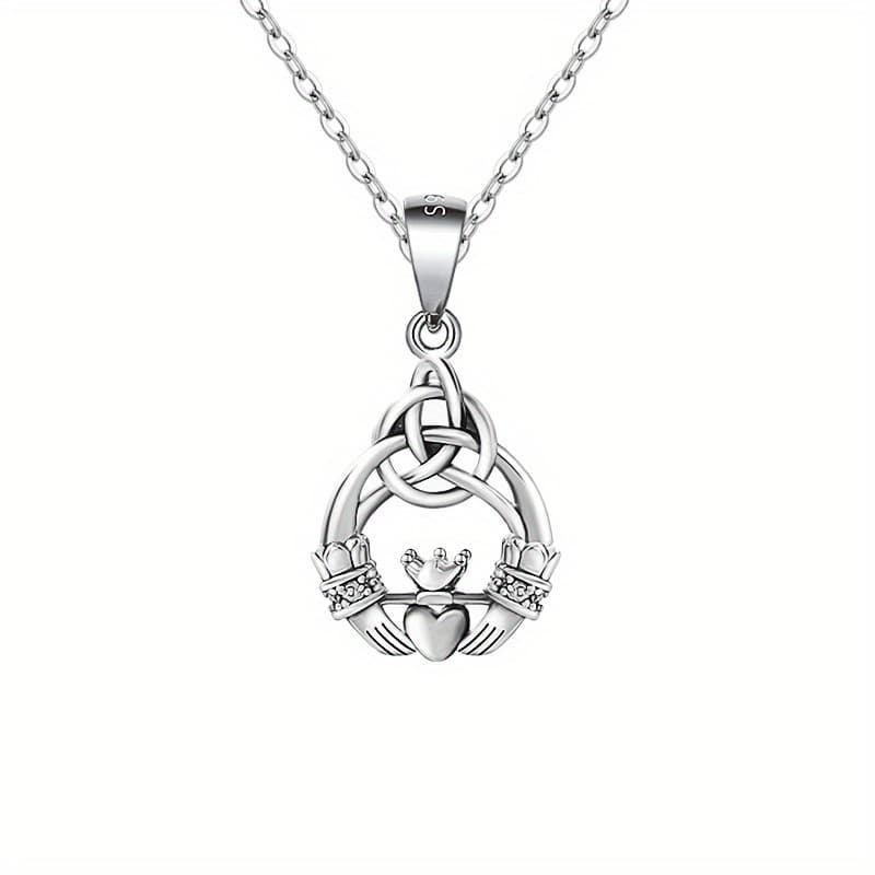 TEMU S925 925 Silver Necklace Heart Pendant Personality Fashion Niche Temperament Delicate Collarbone Chain Not Allergic Thanksgiving Gift Christmas Gift For Boyfriend Friend Mother