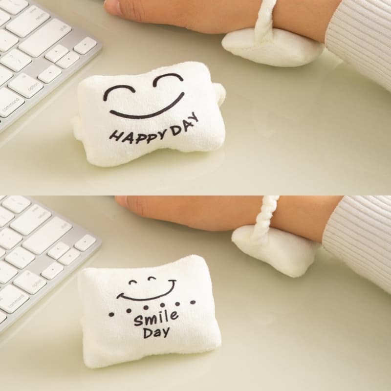 TEMU 2pcs/pack Cute Pad Wrist Pad Keyboard Typing Anti-wear Wrist Pad Hand Wrist Pad Elbow Cushion