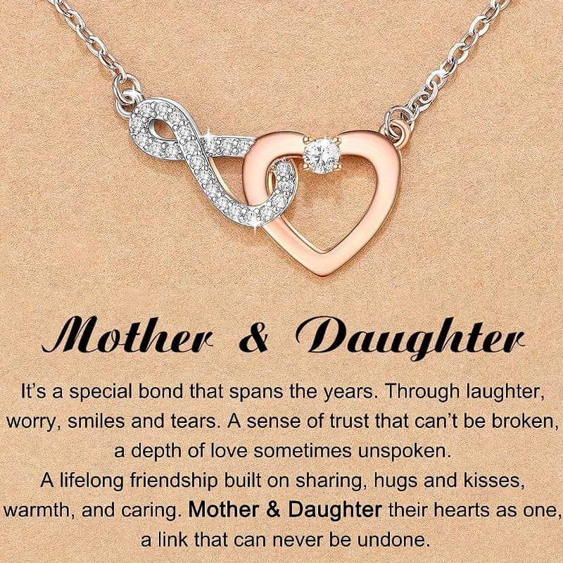 TEMU Love Character Ring Necklace As A Day Birthday And Christmas Gift For Mom