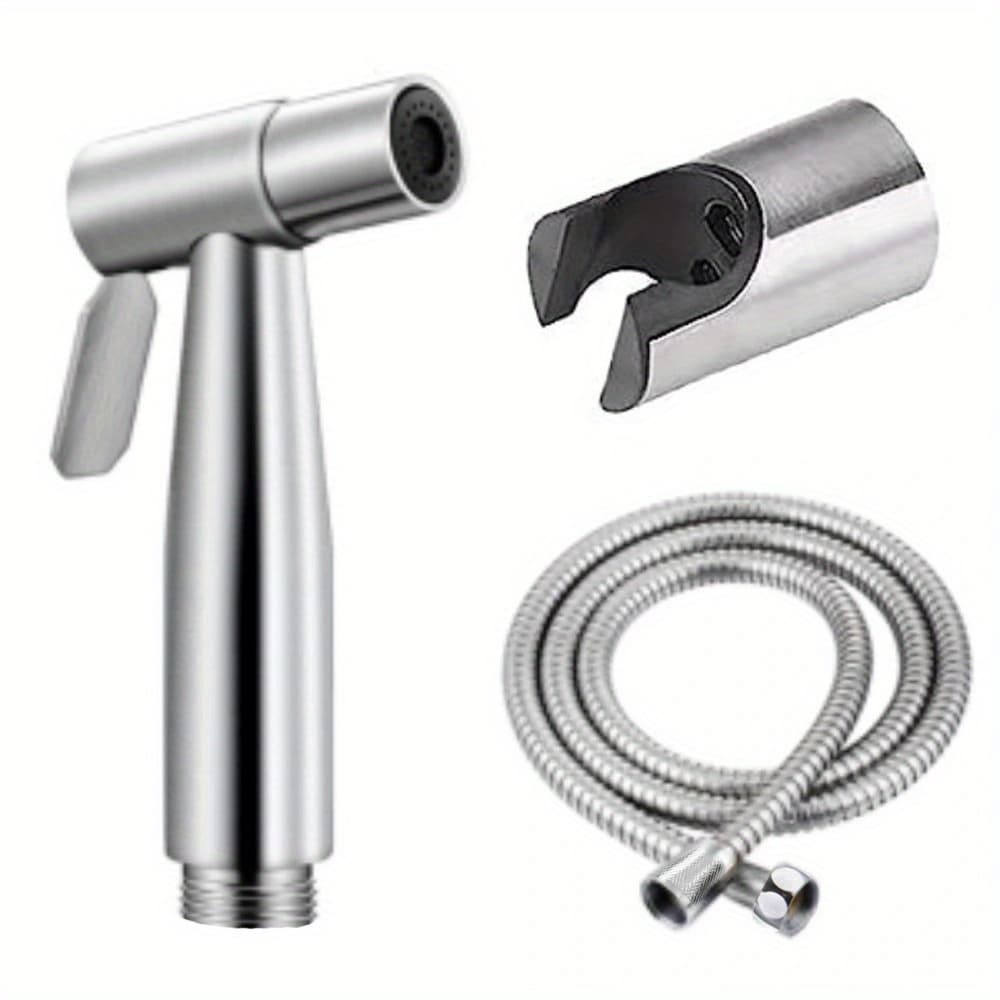 TEMU 3pcs Stainless Steel Bidet Sprayer, Complete Diaper Washer, Simple & More