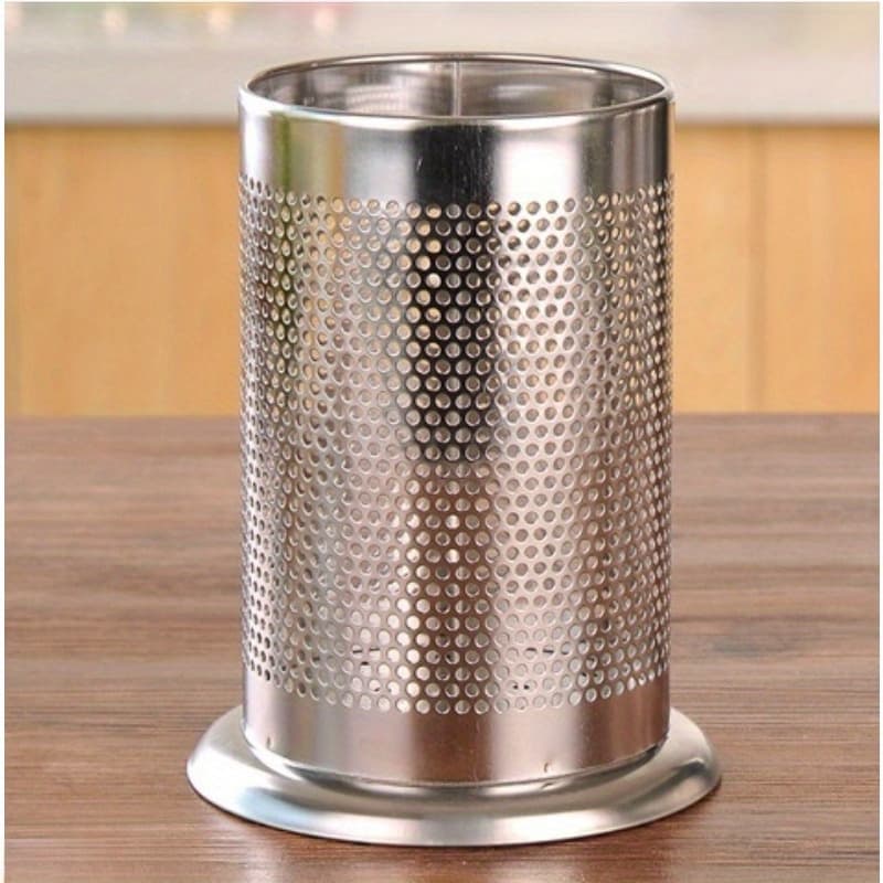TEMU 1pc Premium Stainless Steel Chopsticks Holder - Durable, Rustproof & Fashionable Kitchen Organizer For Effortless Cleaning, Perfect For Home & Restaurant Use