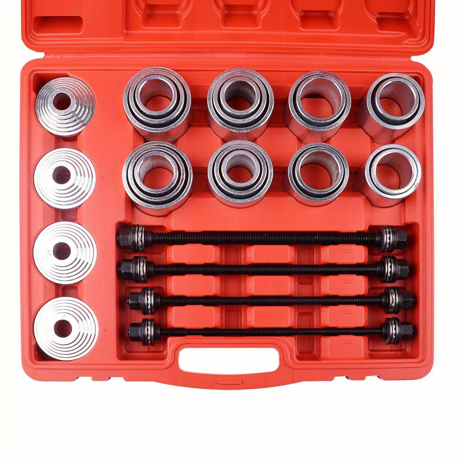TEMU 28pcs Press And Pull Sleeve Kit Seal Bush Bearing Remover Installer Set Us