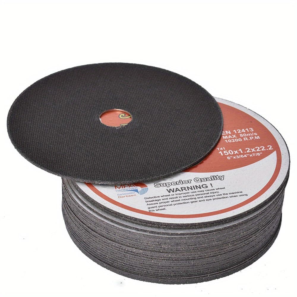 TEMU 25 Pack 6"x0.045"x7/8" Cut-off Wheel - Metal & Discs