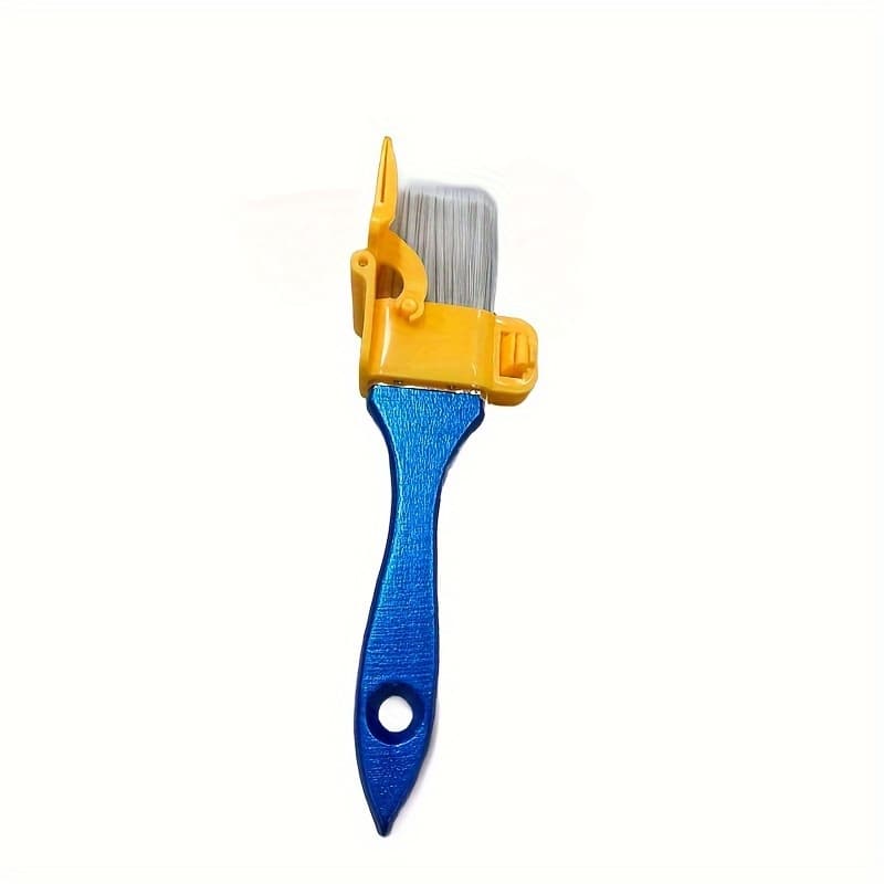 TEMU 1pc Of A Color Separation Edging Brush, A Lightweight And Durable Cleaning Tool, Featuring A Sturdy Wooden Handle, Ideal For Projects Like Framing Walls And Decorating Ceiling Edges