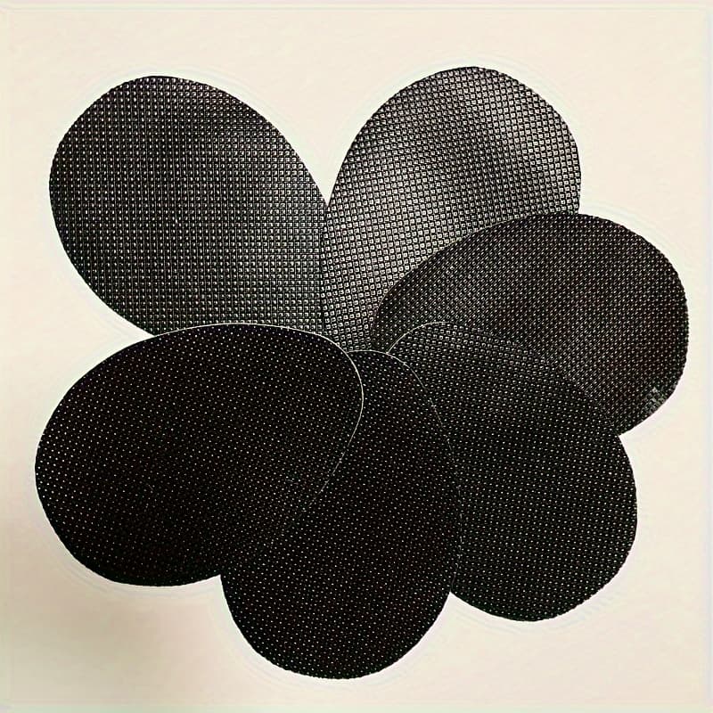 TEMU 5 Pairs Of Non-slip Thick Rubber Sole Protectors, Silent High Heel Mats, Sole Protection
